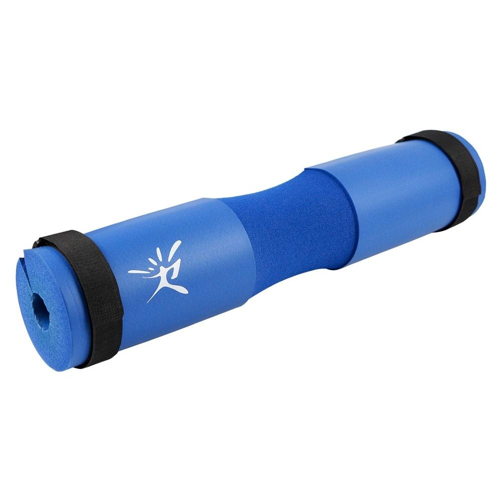 Barbell Squat Pad Weight Lifting Squat Shoulder Back Support Protection Foam Pad for Gym Workout Crossfit Exercise Accessories: Blue