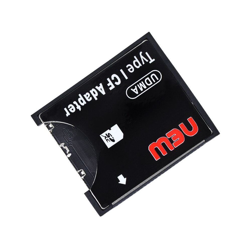 TISHRIC SDHC SDXC Om Standard Compact Flash Type I Card Converter SD Naar CF Adapter Kaartlezer Adapter up UDMA 128 GB