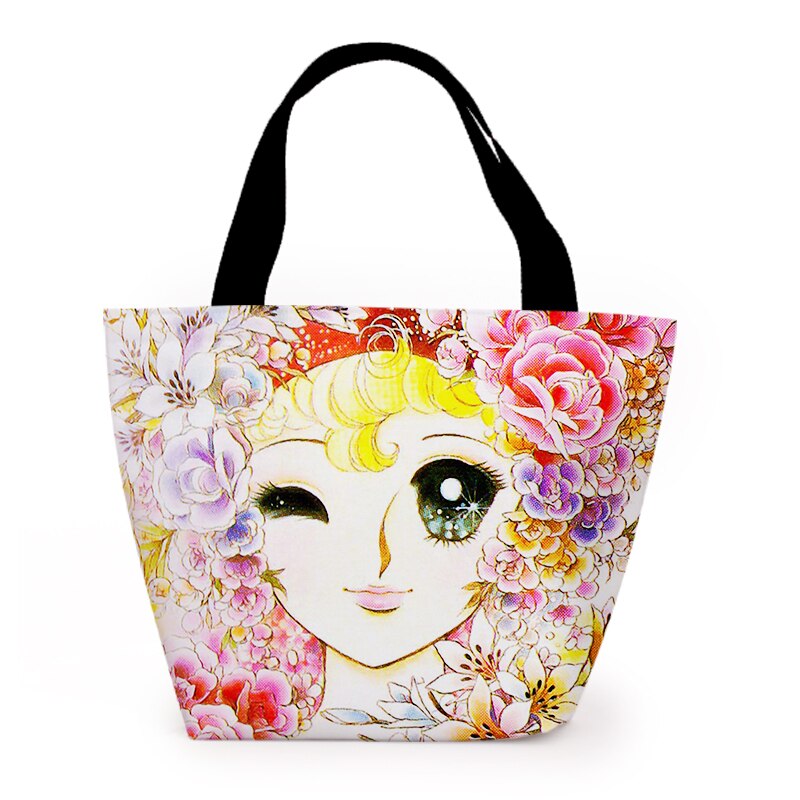 Dame Georgie mittagessen tasche nette Mehrfarbige frauen hand pack thermische frühstück box tragbare picknick reisetasche: 5