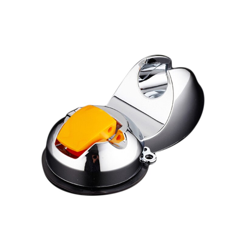 Krachtige Zuignap Douchekop Houder Base Badkamer Douchekop Bevestiging Muur Beugel Badkamer Accessoires: With plastic B