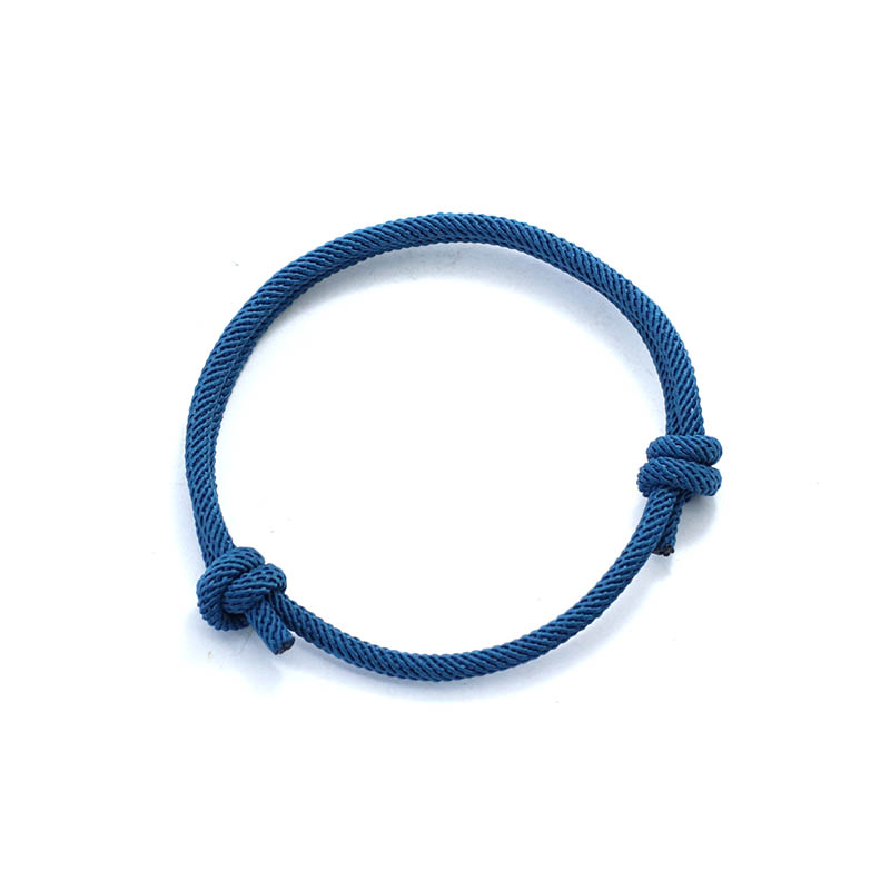 JENDEAR SHINE gevlochten touwarmband voor mannen, modieuze
