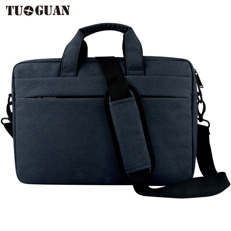 Bolsa portátil saco portátil à prova dwaterproof água portátil computador caso pastas notebook saco de ar pro por 13.3 polegadas para homem/mulher: navy blue
