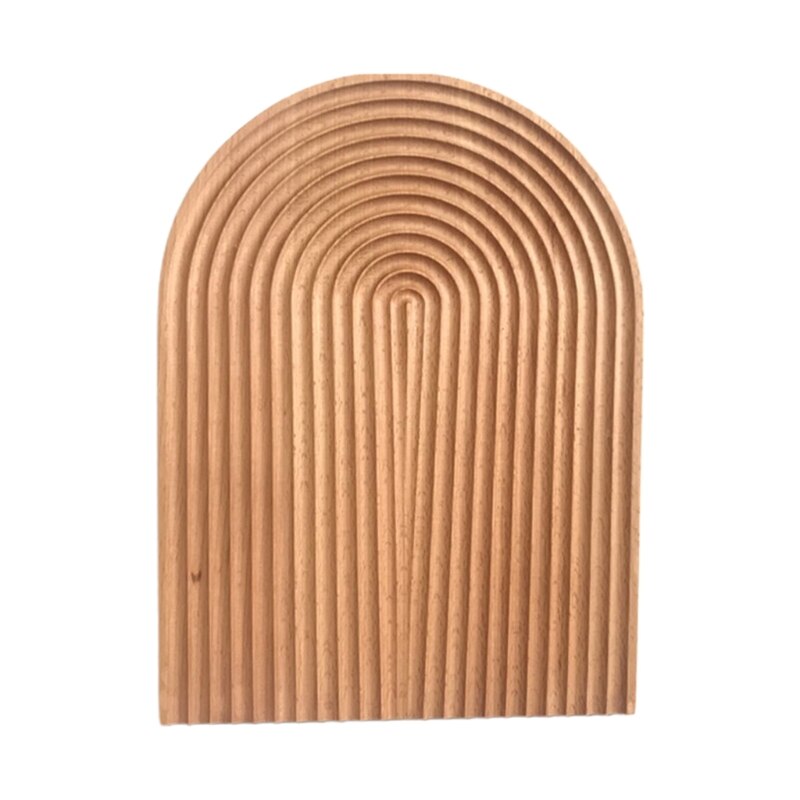 Water Ripple Bread Dessert Tray Cutting Chopping Board Geometric Placement Plate Curved Surface Art Decoration F