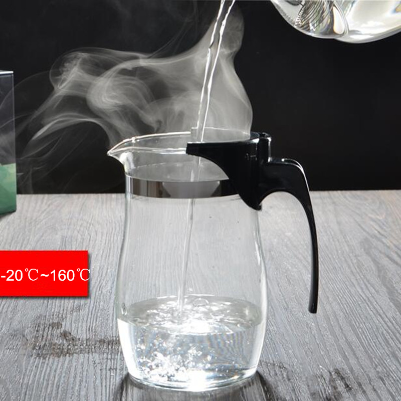 Heat Resistant Explosion-Proof Glass Teapot 500ml 750ml 1000ml Jug Water Bottle Household Canteen Coffee Pot for Kitchen