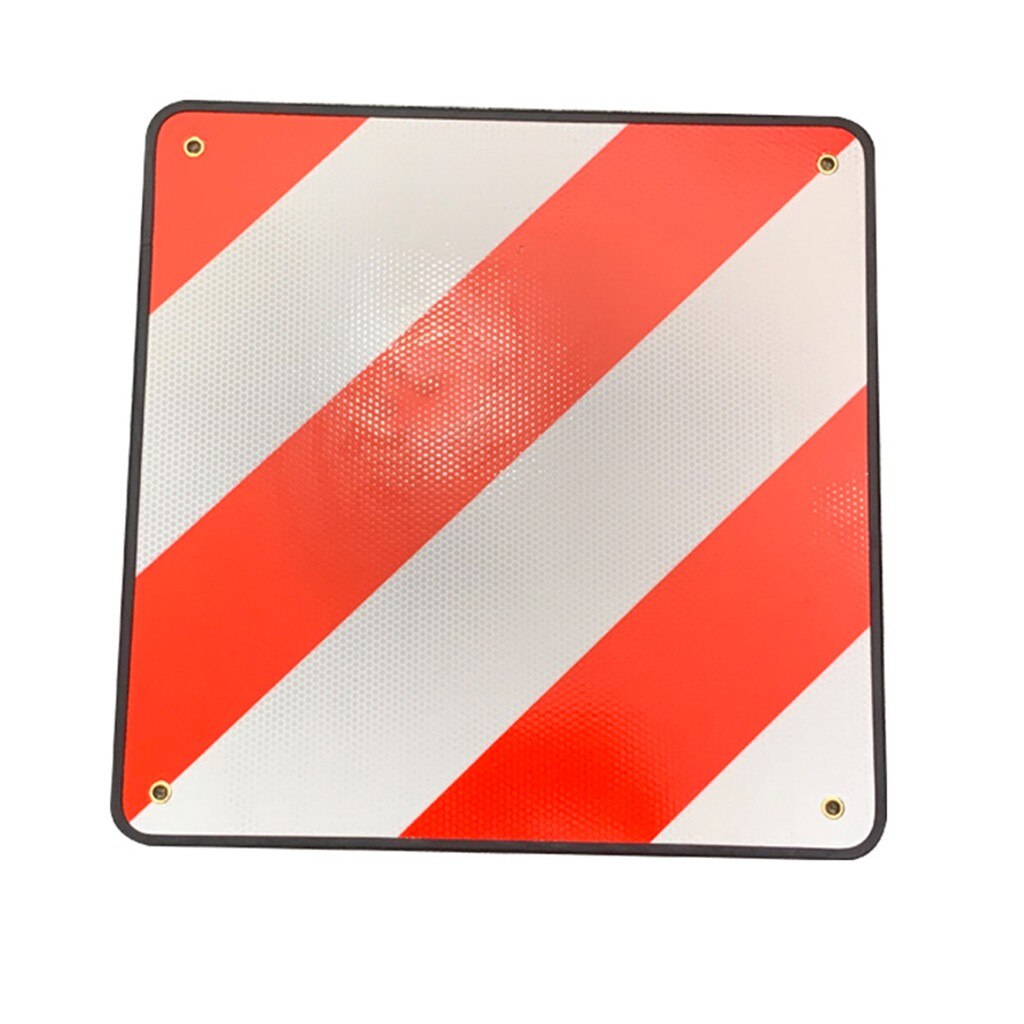 Reflective Sign Reflective Sign Red White for Rear Carrier and Bike Rack Corresponds road traffic regulations Reflective Sign