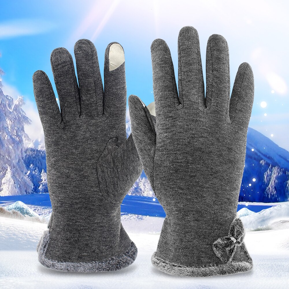 Women Men Touch Screen Winter Gloves Autumn Warm Gloves Wrist Mittens Driving Ski Windproof Glove