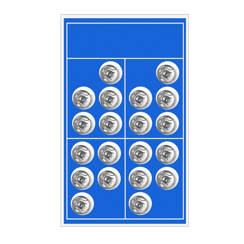 Snap Buttons Black Silver Metal Fasteners Press Button 8/12/16/18/20mm Iron Stud Plating Round Button Garment Sewing Accessories: Silver 12mm 20pcs