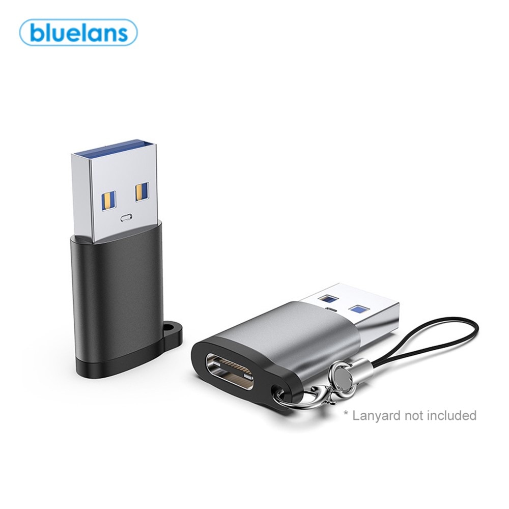 -Tipo C Tipo C Feminino para USB OTG Cabo Adaptador USB 3.0 Conector Macho Conversor de Transferência de Dados para MacBook samsung-Tipo C Adaptador