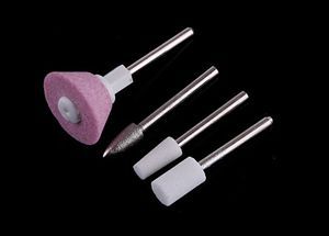 6 in tips voor nagelverzorging, elektrische manicure, teennagelboor, polijstvijl, pen, kunstsalon 1 manicurepen, 5 bits/set