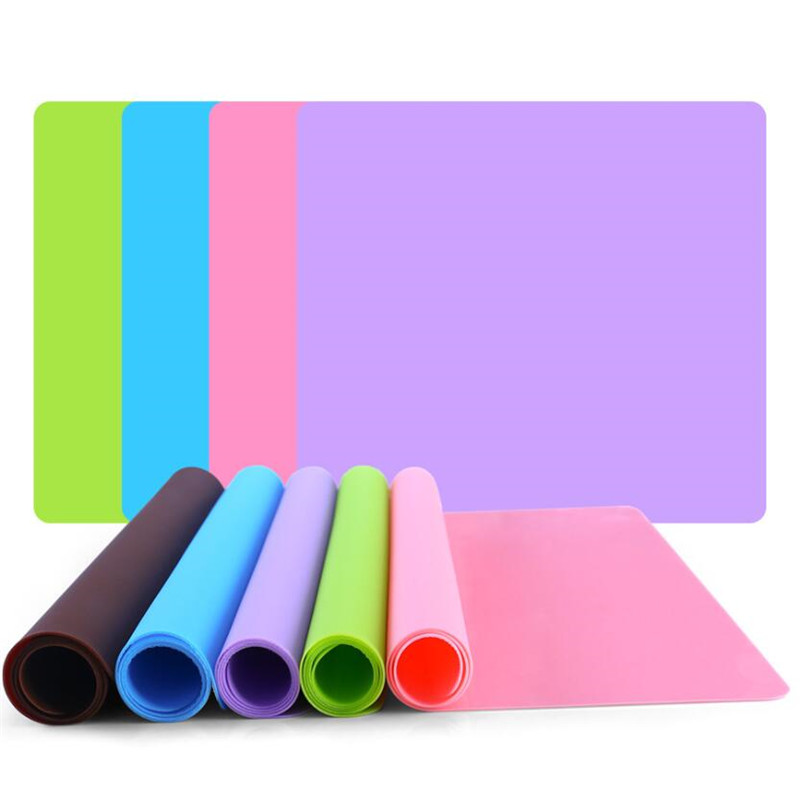 29*26cm Silikon Pad rollen Backformen matt Ofen Wärmedämmung Pad Kekse Matten Backen Liner Nicht-Stock dicke Küche Werkzeuge