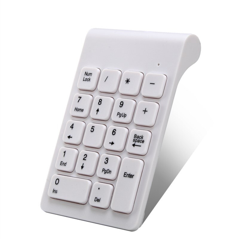 Multifunctional Numeric Keypad 2.4GHz Wired Numpad 18 Keys Digital Keyboard For Accounting Teller Laptop Notebook Tablets