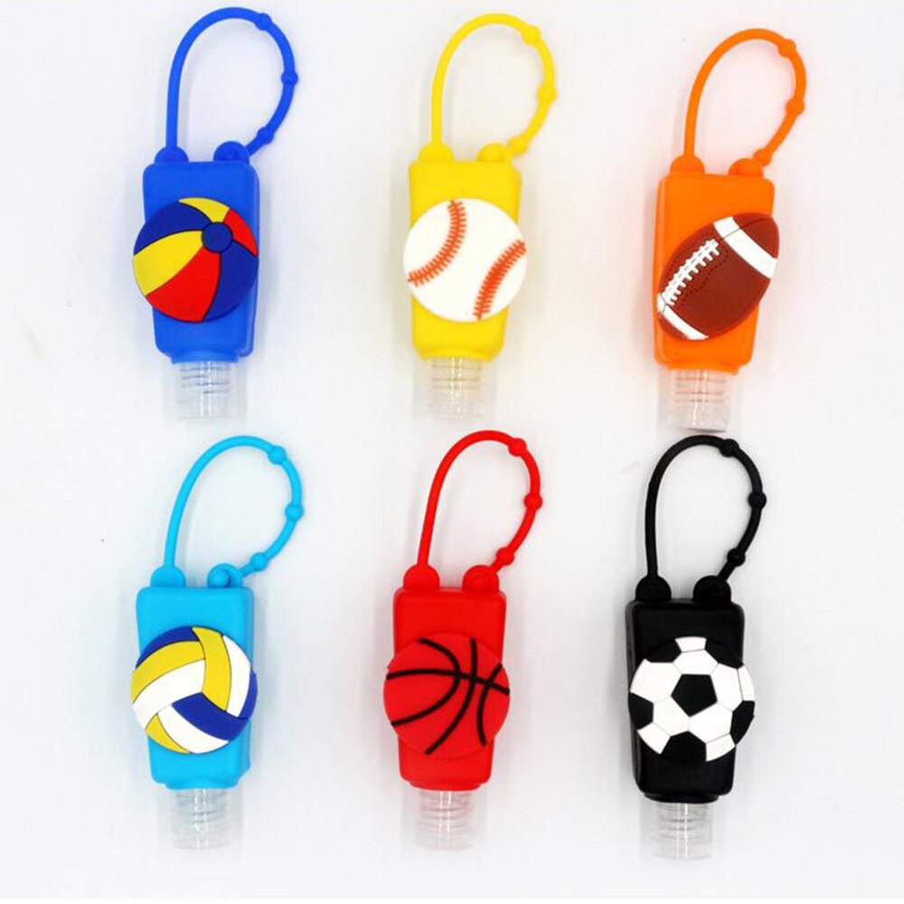 Mini Sanitizer Gel Houder Hervulbare Hand Gel Dispenser Met Sleutelhanger Mini Desinfectie Houder Voor Kinderen School Xmas Hallowee: 8