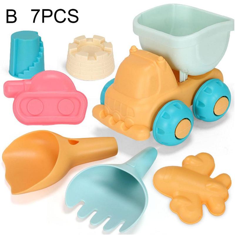 Baby Strand Spel Speelgoed Kinderen Zandbak Speelgoed Siliconen Zacht Zand Strand Set Kit Speelgoed Voor Strand Spelen Zand Water Spelen winkelwagen: B