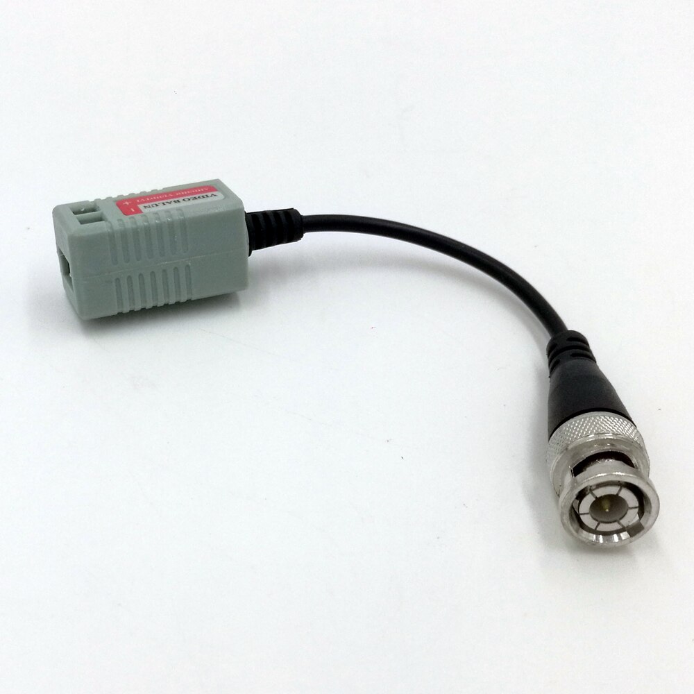 networks CAT 5 camera CCTV BNC coaxial passive video balun UTP transceiver adapter coaxial cable 10 Pcs (5 pairs)