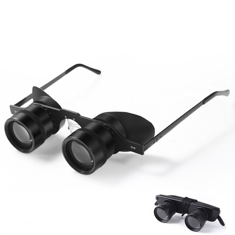 Ultralight Vergrootglas Bril Stijl Outdoor Vissen Optics Verrekijker Telescoop Outdoor Sport Vissen Accessoires