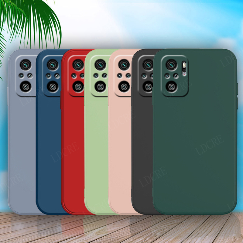 Pour la Couverture Xiaomi Redmi Note 10S Pour Redmi Note 10S Capas Antichoc TPU Étui Souple Pour Redmi Note 10S 10 Pro Fundas