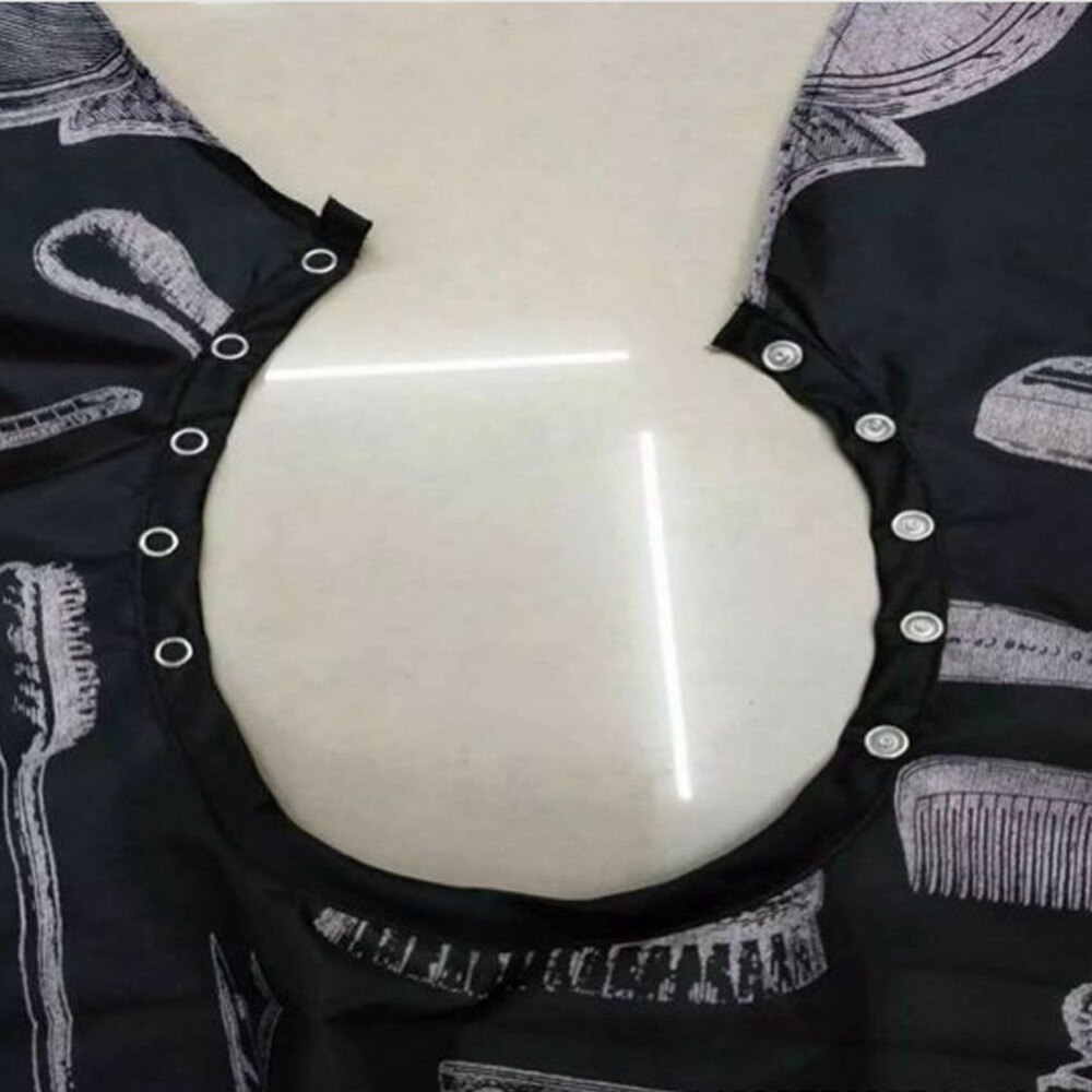 Schort Voor Kapper Gedrukt Cape Voor Kapsel Doek Föhn Hand Spiegel Doek Kapsel Haarverf Haarlijn Aporn