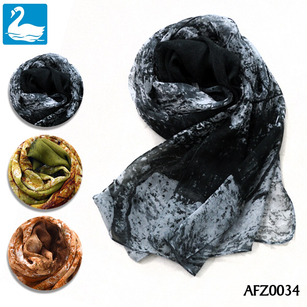 Foulard Oblong Western Wild Horse Creations - Motif Rayures - 15x40 - Polyester Soyeux - Neuf