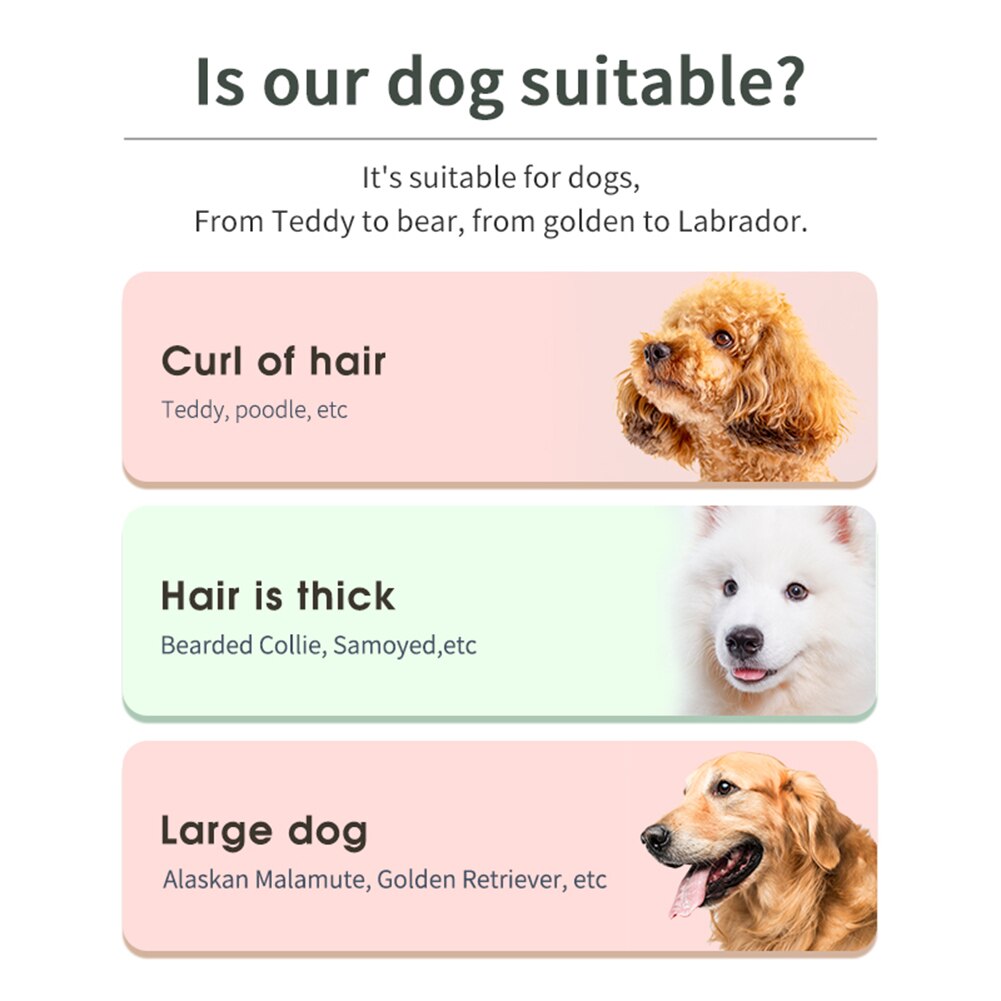 Hond Tondeuse Grooming Elektrische Schaar Honden Cutter Oplaadbare Draadloze Scheerapparaat Low Noise Kapsel Tool Trimmer