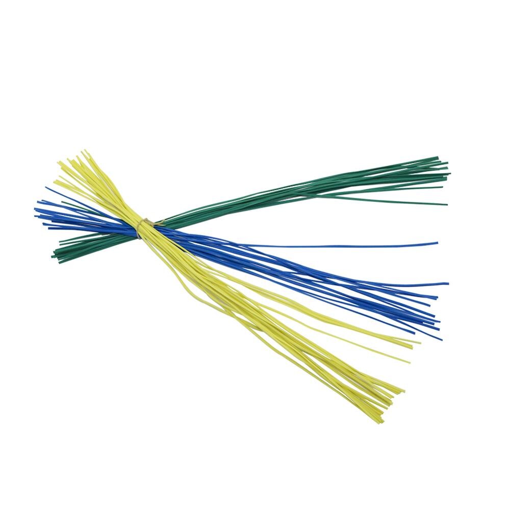 Garden Coated Twist Ties Wire Gardening Vine Climbing Plants Cable Tie Plant Fixed Buckle Garden Tree Climbing Support 50Pcs