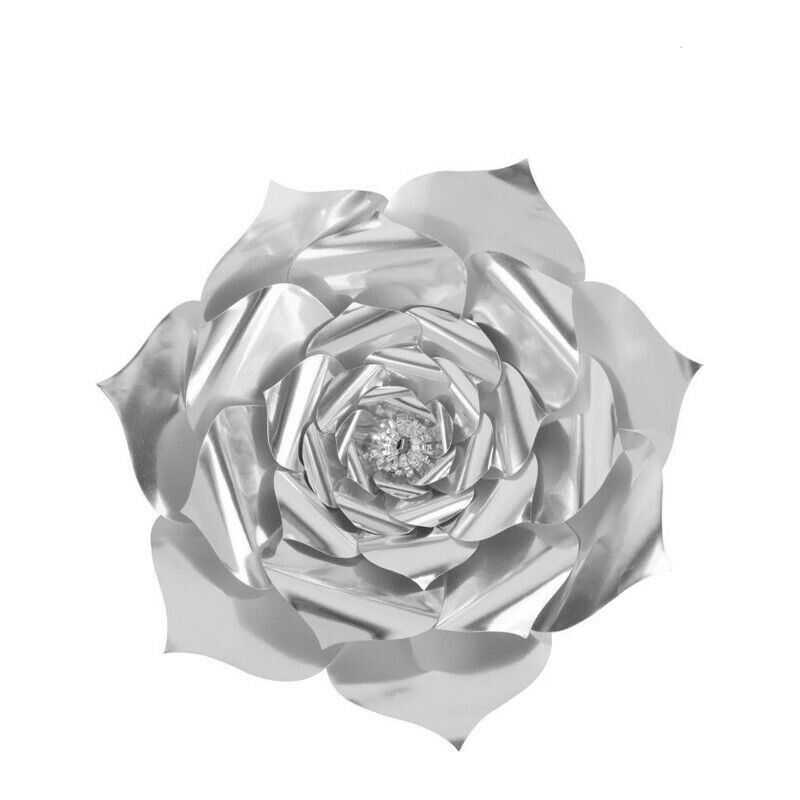 Largest supplier 30cm Paper Flower Backdrop Wall Large Rose Flowers DIY Wedding Party Decor: 12