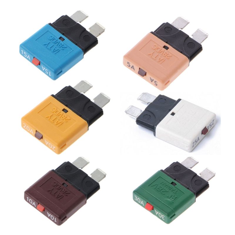 Sikring til sikringsbryter 28v tilbakestillbar 5-30a marine rallybil