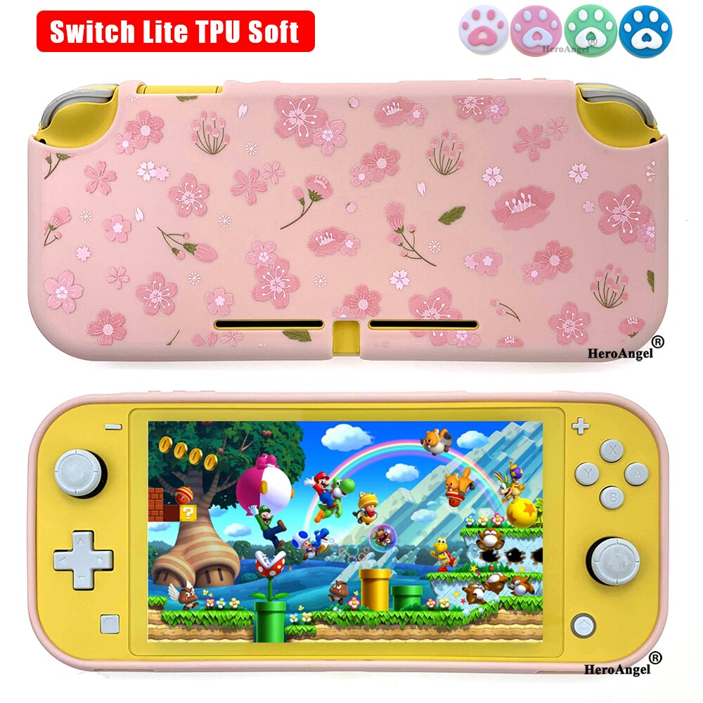 Case for Nintendo Switch Lite Soft Durable Protective Cover Case TPU Shells for Nintendoswitch Lite Console Accessories