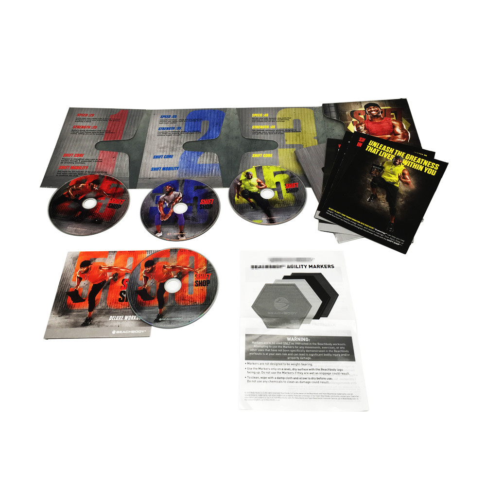 SHIFT SHOP DVD SET for AEROBIC FITNESS FACTORY SEALED EXERCISE TRAINING DS