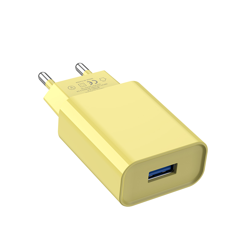 USB Charger Colorful QC3.0 10W Fast Charging Mobile Phone Travel Wall Adapter for Xiaomi 14Pro Samsung S24 Portable: CH