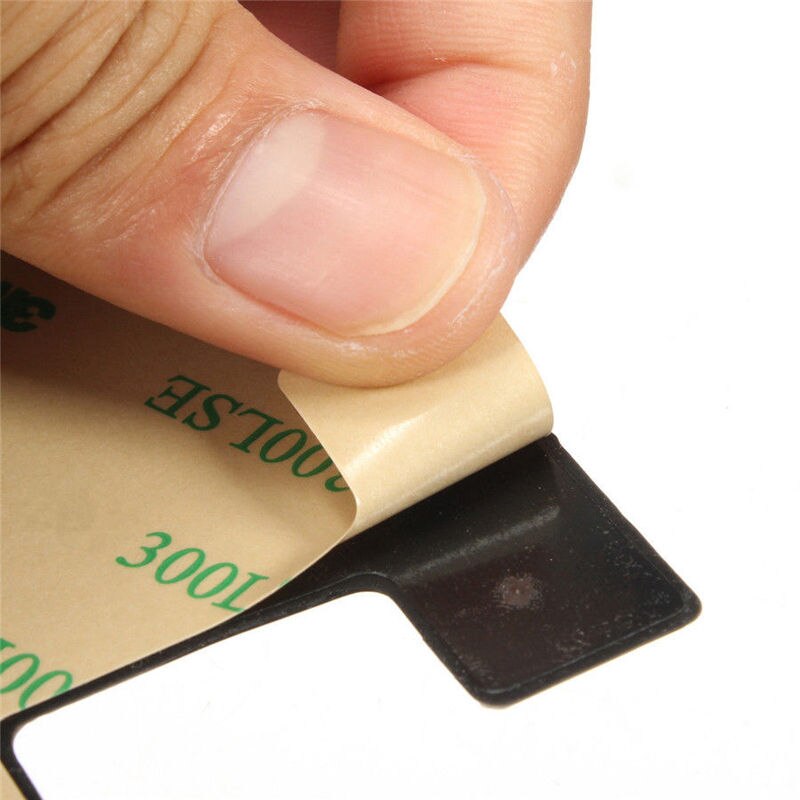 1PC belle adhésif autocollant couverture arrière porte-carte étui pochette pour téléphone portable