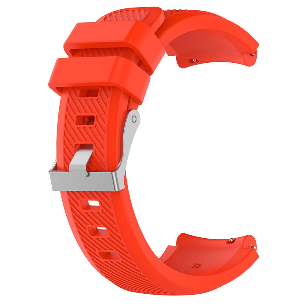 Correas de muñeca de 22mm, pulseras, cinturones para reloj LG G W100/ LG G Watch R W110/ LG G Watch Urban W150, correa de reloj: Red