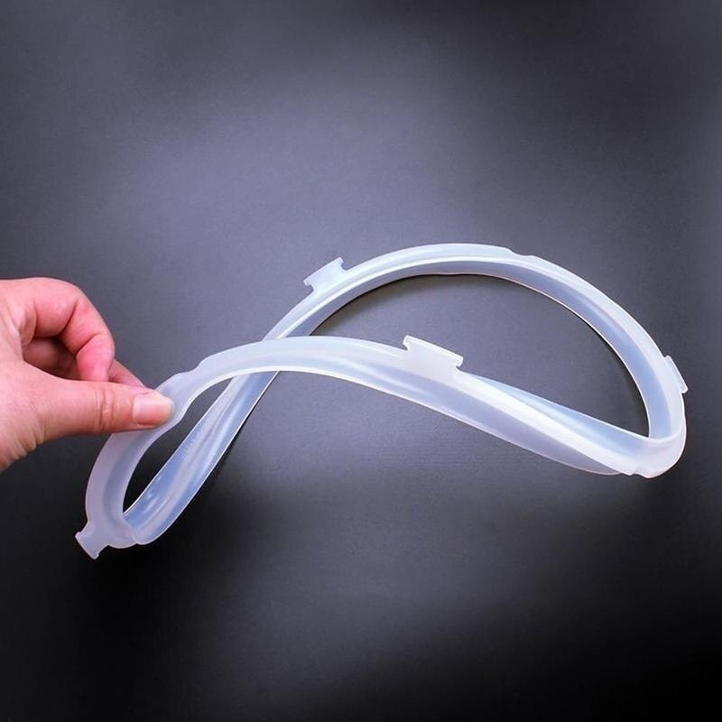 Anillo de sellado Universal de silicona para olla a presión eléctrica, anillo de sellado de goma para olla arrocera, espesamiento de 3L / 4-5L / 6L