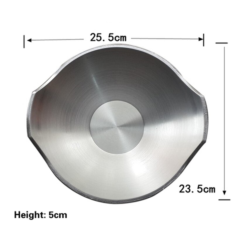 9-inch thickened aluminum alloy Uncoated dry pot Self service pot Small heating pot Alcohol stove suit pot Cooking pot: 1