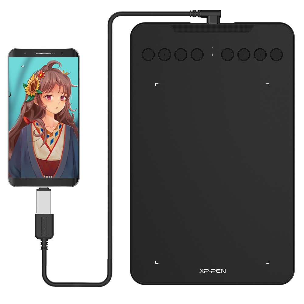 XP-PEN Digital Tablets Battery-free 8192 Levels Graphic Tablet Deco 01 Mini Version 7*4 inch Tilt Support Android mac Windows