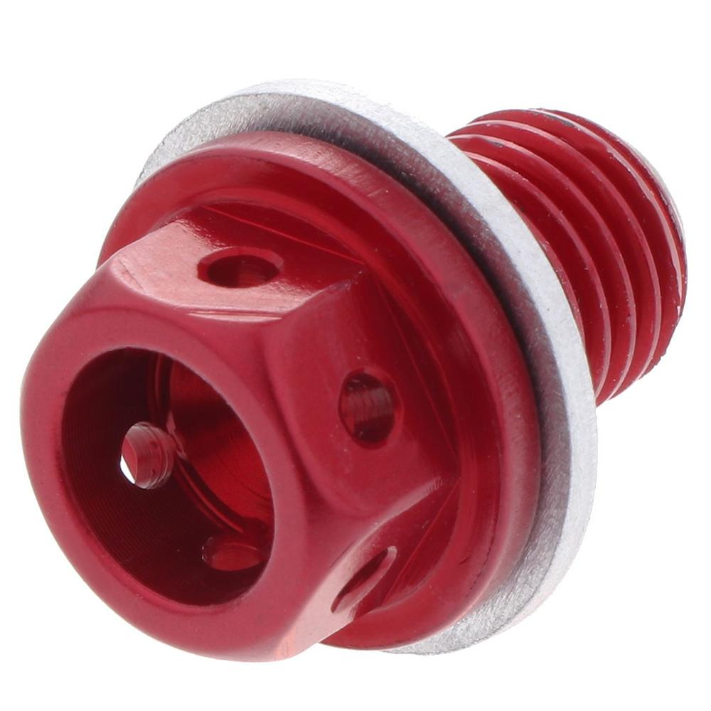 M12 Magnetic Oil Sump Nut Drain Oil Plug Screw Oil Drain Magnetic Oil Plug Nut JDM For Motorcycle ATV Quad Go Kart