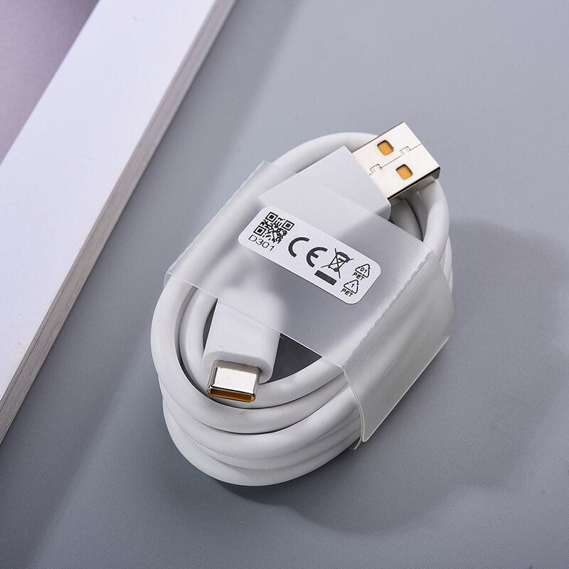 Originele Realme 5V 4A Charger Eu Plug Adapter 6A Type C Kabel Super Vooc Opladen Voor Realme X50 X2 6 Pro X50m V5 X3 Xt Q3 8 7i: Cable only