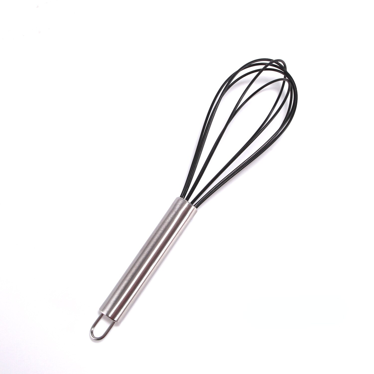 1pcs Drink Whisk Mixer Egg Beater Silicone Egg Beaters Kitchen Tools Hand Egg Mixer Cooking Foamer Wisk Cook Blender: S-BK