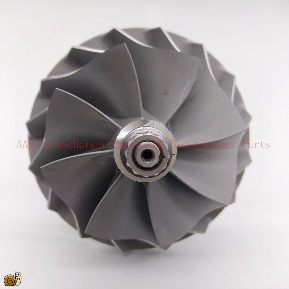 HX40W Turbine wheel 64x76mm,10blades,compressor wheel 60x83mm 8/8,Turbo parts rebuild kits supplier AAA Turbocharger Parts