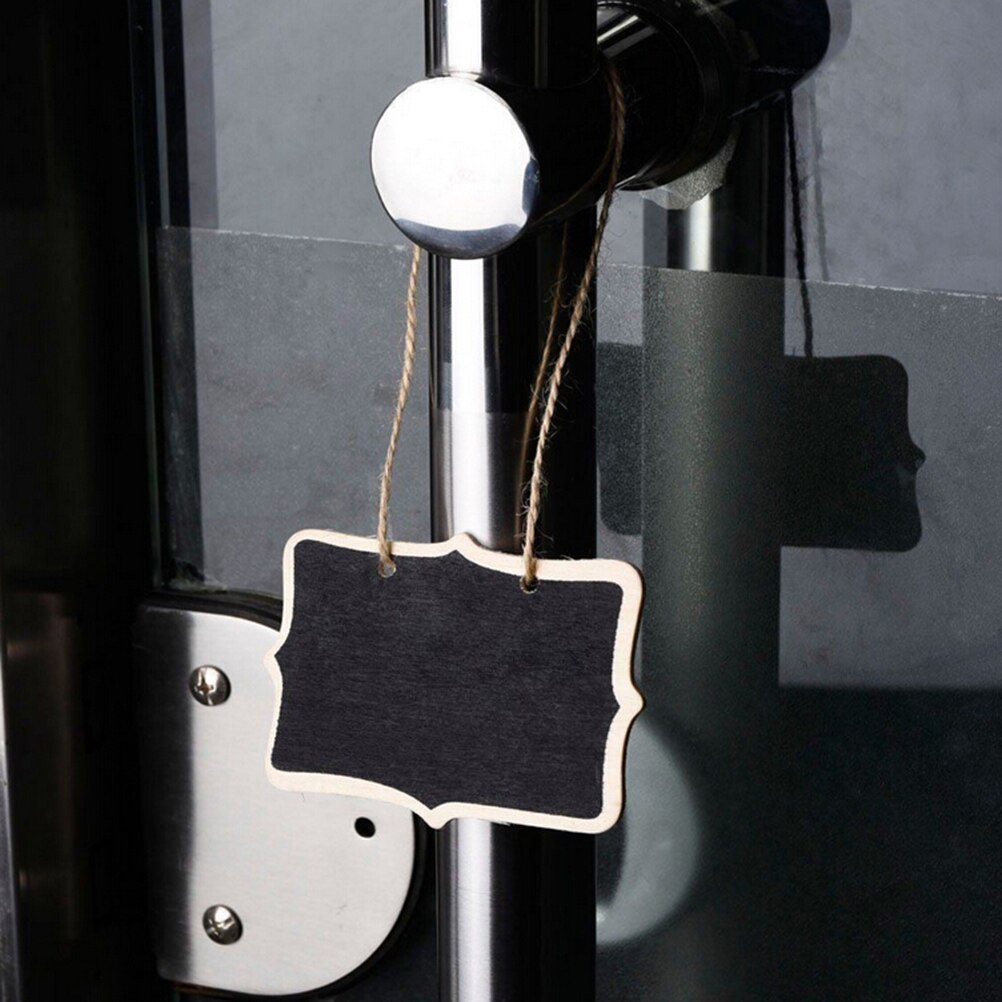 1 płyta główna PC prostokąt w kształcie serca wisząca drewniana tablica kredowa Wordpad tablica