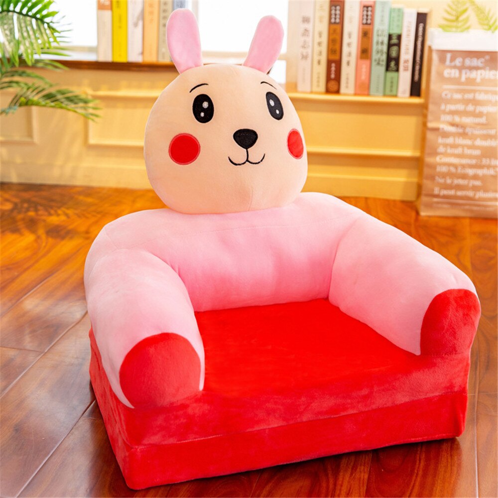Baby Kids Sofa Alleen Cover Geen Vullen Cartoon Crown Seat Kinderen Stoel Nette Bladerdeeg Huid Peuter Kinderen Cover Voor Sofa vouwen