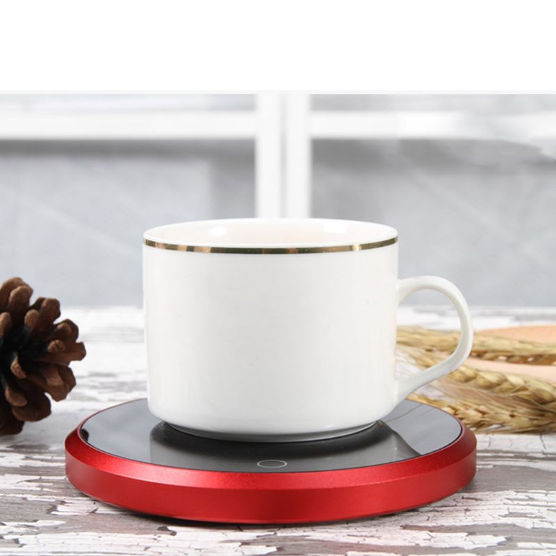 Elektrisk kop krus varmere kaffe te drikke varmelegeme automatisk slukke hjemmekontorartikler