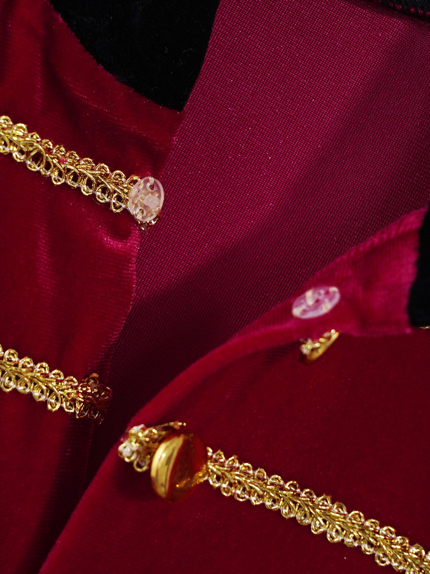 Manteau de cirque pour enfants, costume de maître nageur, veste de garde royale de luxe, jeu de rôle pour enfants, manches longues, glands, tambour, Tailcoat