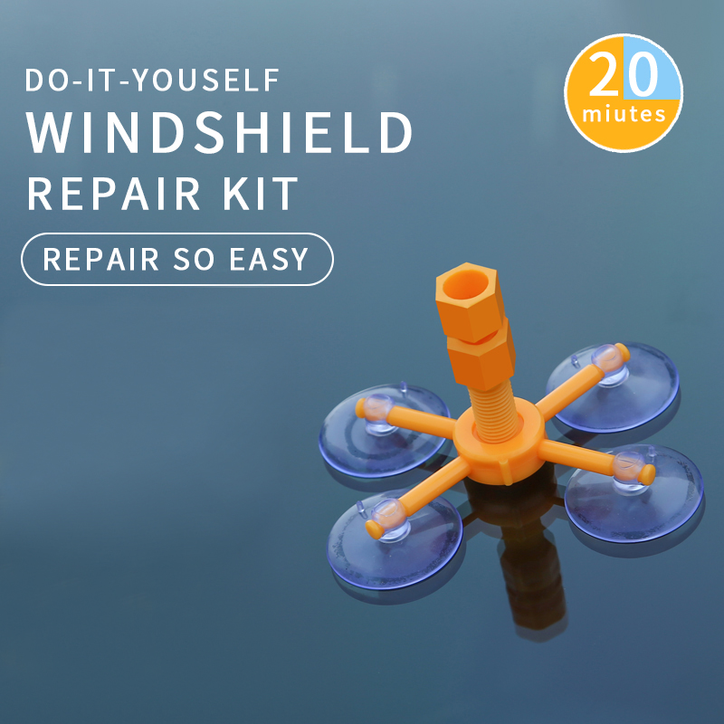 Vindruta reparationssatser gör det själv bilfönster reparationsverktyg glas repa vindruta spricka återställa fönsterruta polering bil-styling
