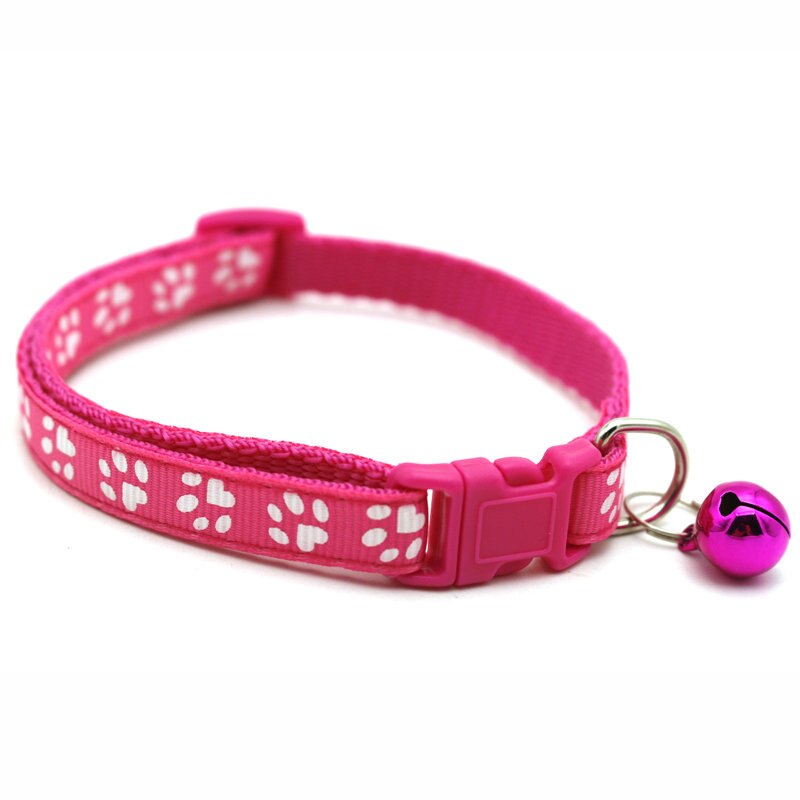 Collier de chat de compagnie fournitures collier de chien avec cloche réglable boucle collier accessoires collier pour chats petits chiens Chihuahua harnais: B
