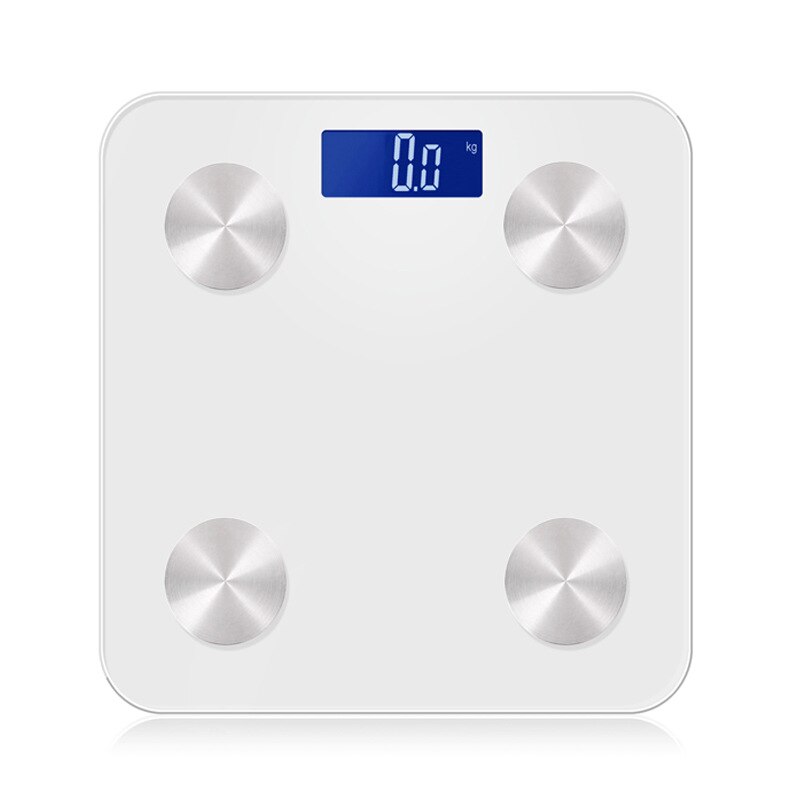 CE Certification Smart APP Bluetooth Scale Electronic Body Health Scale Weighing Measurement Body Fat Analysis Scale OEM: White