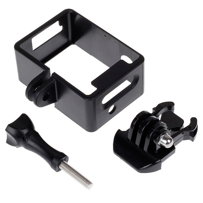 LANBEIKA pour SJ4000 boîtier de cadre Standard avec monture de base et vis pour WIFI SJCAM SJ4000 SJ4000WIFI accessoires de caméra d'action