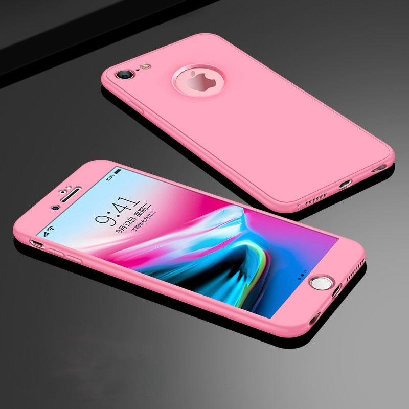360 volle Abdeckung Telefon Fall Für iPhone XS Max X XR 5 5S SE 6 6S 7 8 plus 6Plus 7Plus Weiche Silikon schützen Coque Für iPhone XSMax