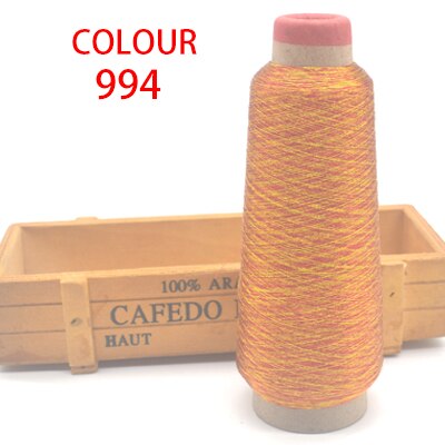 3200M/Roll DMC Metallic Embroidery Crochet Knitting Yarn Cross Stitch Metallic Yarn Threads Sewing accessory diy