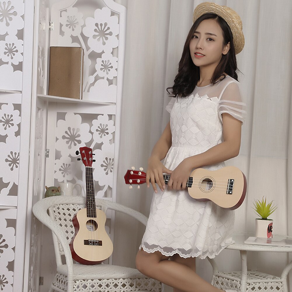 21 inch ukulele Soprano Ukulele Rosewood Acoustic Nylon 4 Strings Ukulele Bass Guitar for beginners mini guitar ukulele guitar