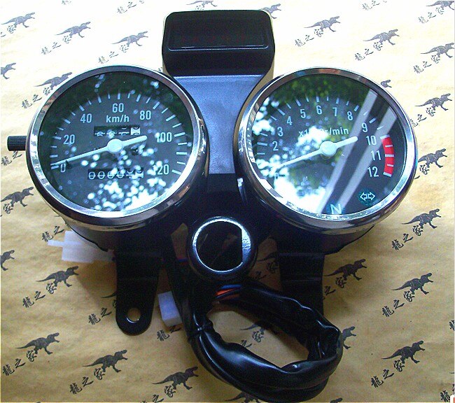 GN125 HJ125-8 QJ125C Motorcycle Meter Odometer Speedometer Assembly Tachometer Assy